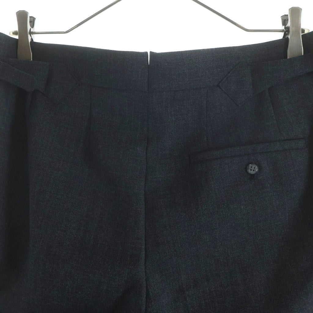 NO BRAND(ノーブランド) FUMIYA HIRANO(フミヤヒラノ) REGENT ウールパンツ グレー 4S-8160121
