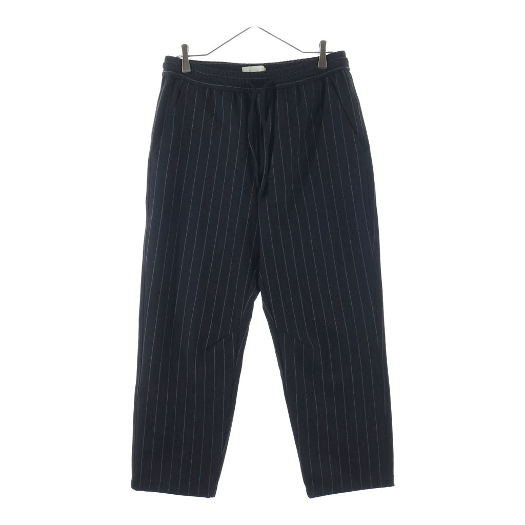 KITH(キス) Double Weave Elmhurst Pant ストライプパンツ ブラック KHM060551