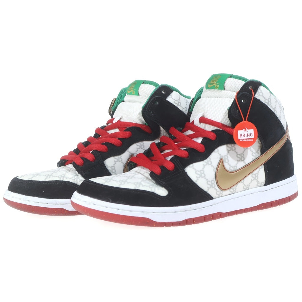 NIKE SB(ナイキエスビー) DUNK HIGH BLACK SHEEP PAID IN FULL ダンク ブラック シープ ペイド イン フル ハイカットスニーカー ホワイト US10.5/28.5cm 313171-170