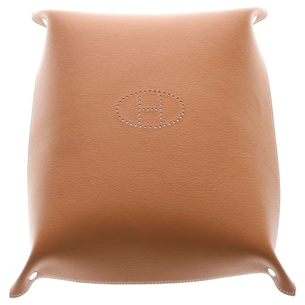 HERMES(エルメス) ヴィド ポッシュ セリエ レザー小物入れ ブラウン W刻印