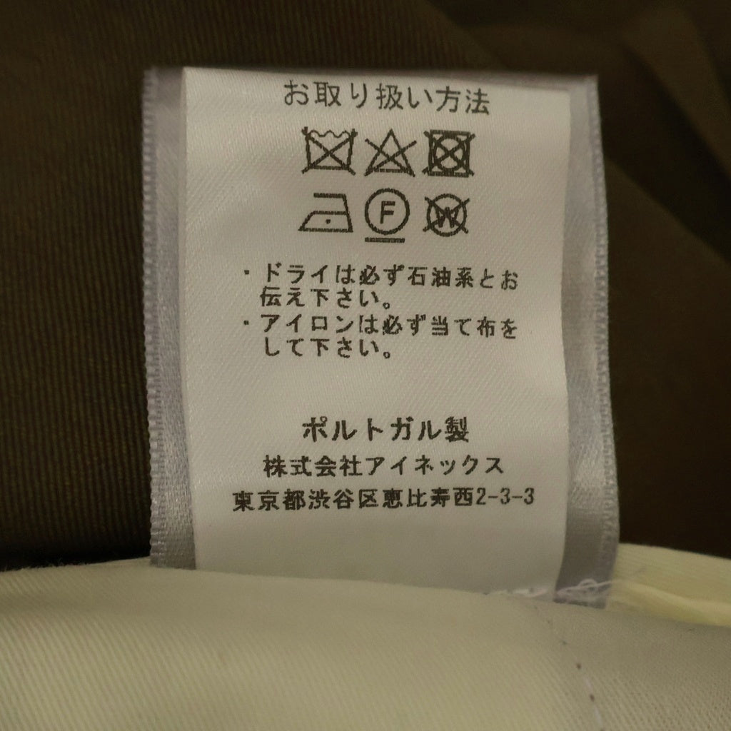 BERNARD ZINS(ベルナール ザンス) BAC J ウールパンツ ブラウン 732212-88