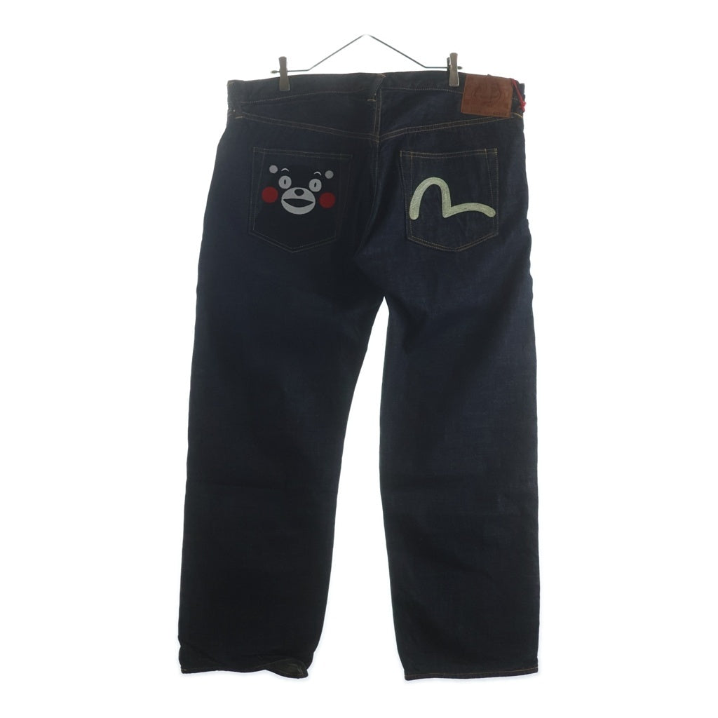 EVISU(エビス) No.2 Lot 2000 KUMAMON くまモン×カモメ刺繍デニムパンツ インディゴ