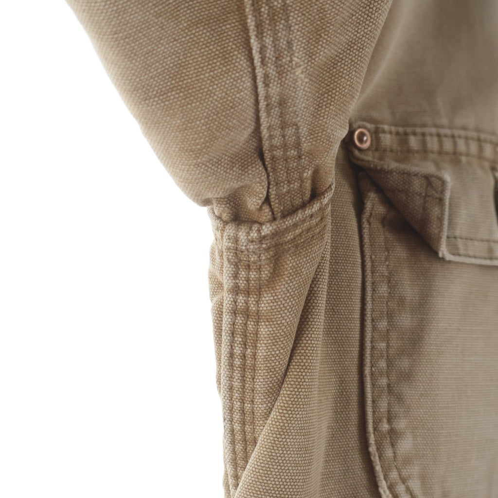 CARHARTT(カーハート) 70s MICHIGAN CHORE COAT ミシガンチョアコート コーデュロイ切り替え カバーオール ブラウン