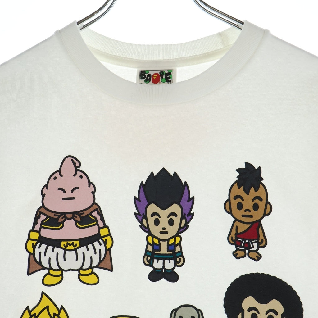 A BATHING APE(アベイシングエイプ) ×Dragon Ball Z Baby Milo T-Shirt ドラゴンボールZ ベビーマイロ 半袖Tシャツ ホワイト 002TEI231916C