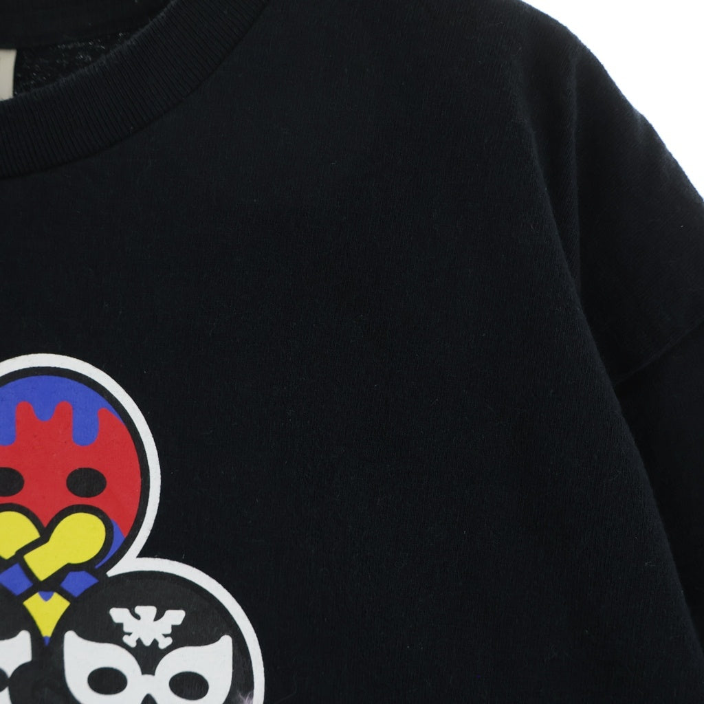 A BATHING APE(アベイシングエイプ) ×仮面ライダー Baby Milo T-Shirt ベビーマイロ 半袖Tシャツ ブラック