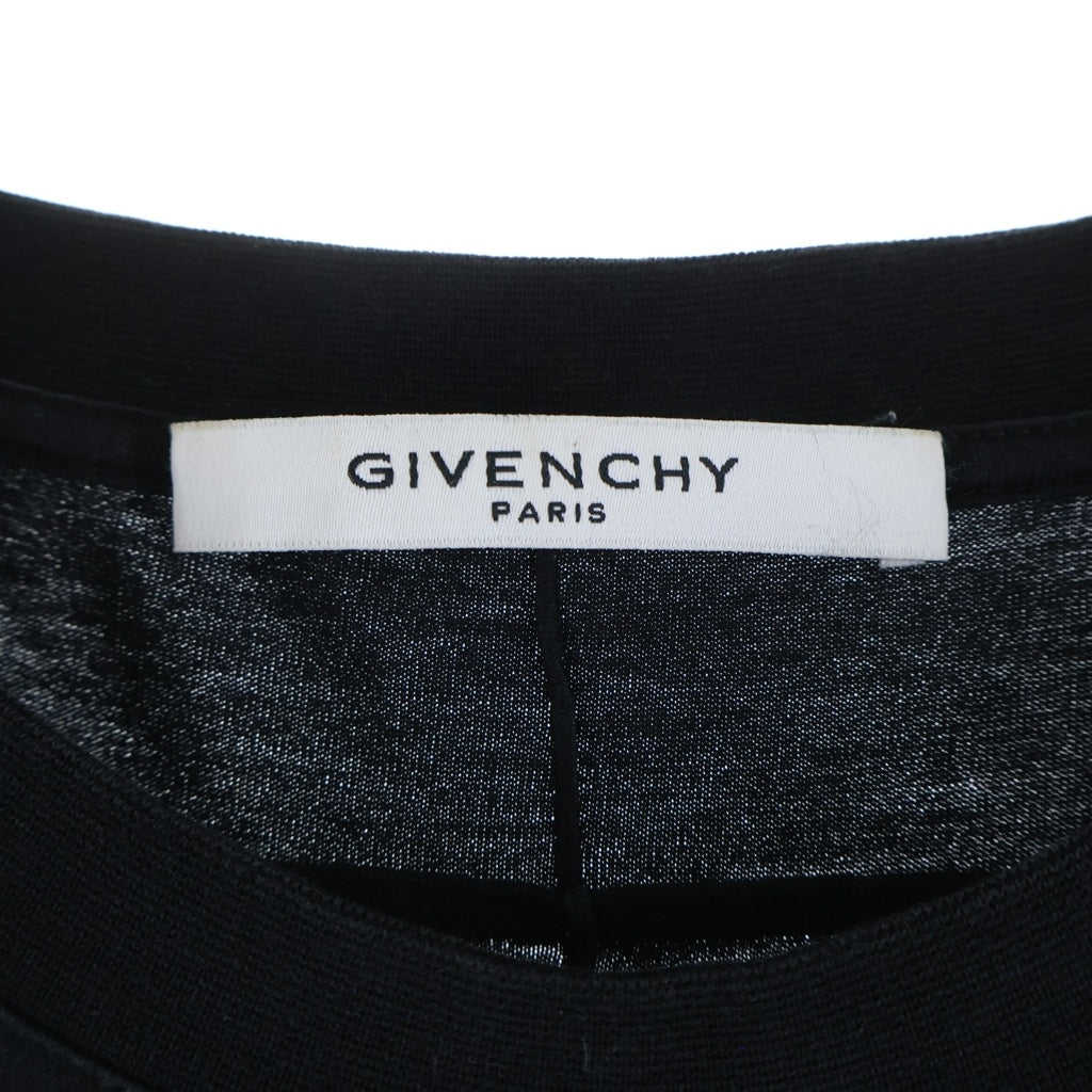 GIVENCHY(ジバンシィ) Rottweiler T-Shirt ロットワイラー ドッグプリント半袖Tシャツ ブラック 15S 7323 651