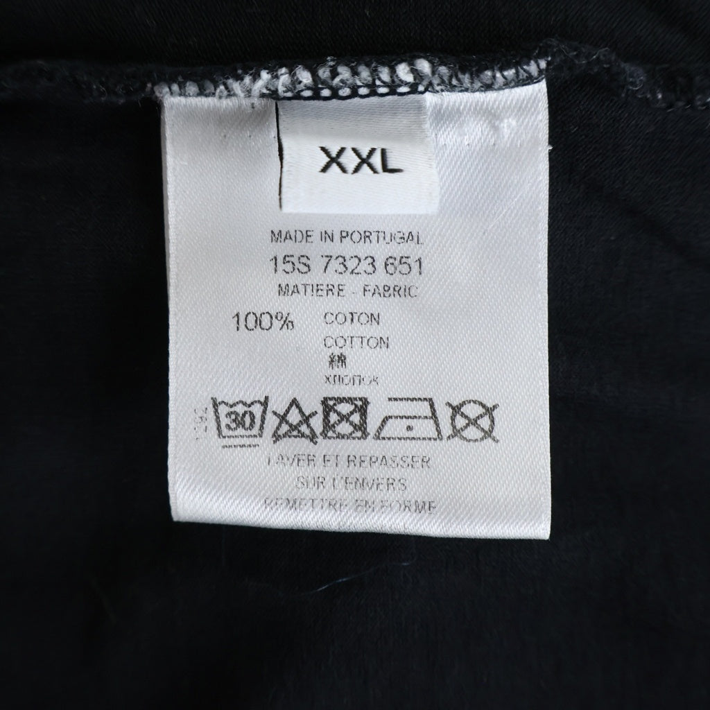 GIVENCHY(ジバンシィ) Rottweiler T-Shirt ロットワイラー ドッグプリント半袖Tシャツ ブラック 15S 7323 651