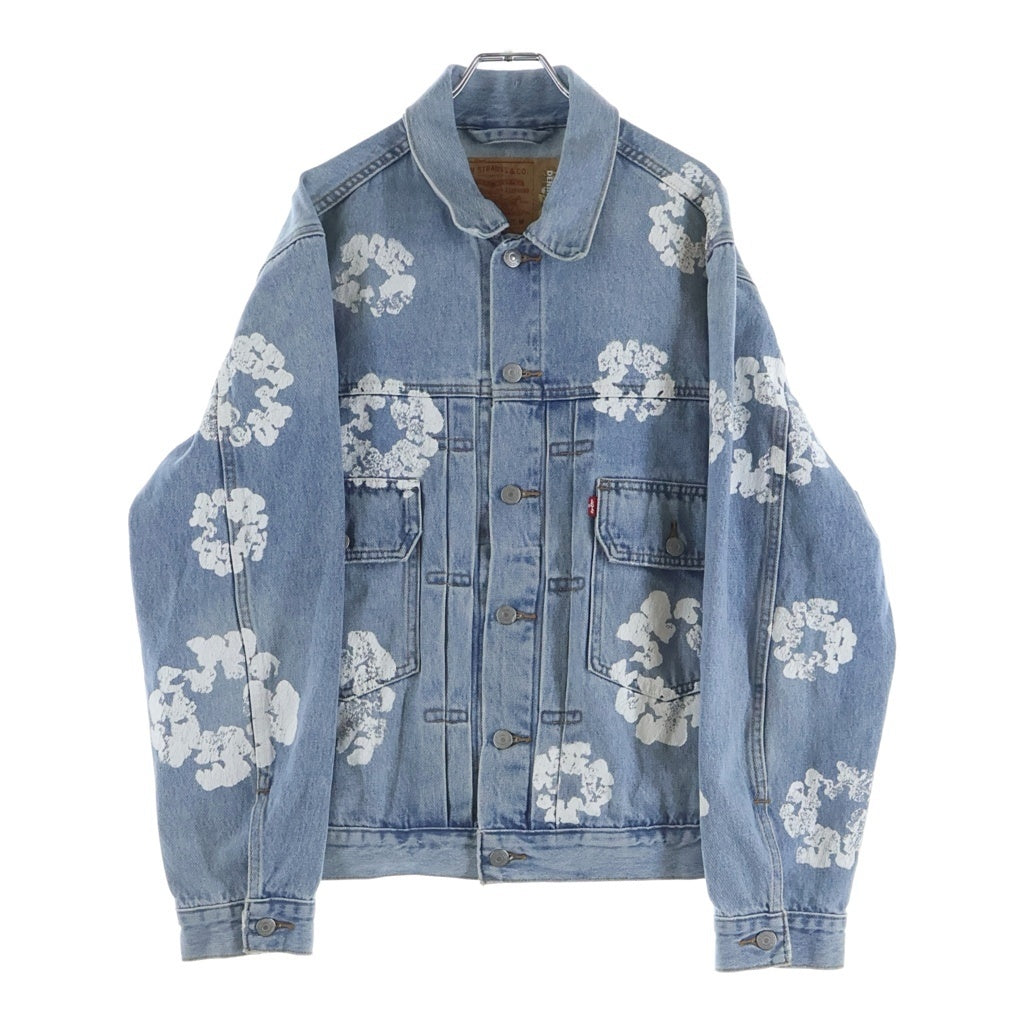 DENIM TEARS(デニムティアーズ) ×Levi's Denim Jacket リーバイス 花柄デニムジャケット インディゴ PC9-A2318-0003
