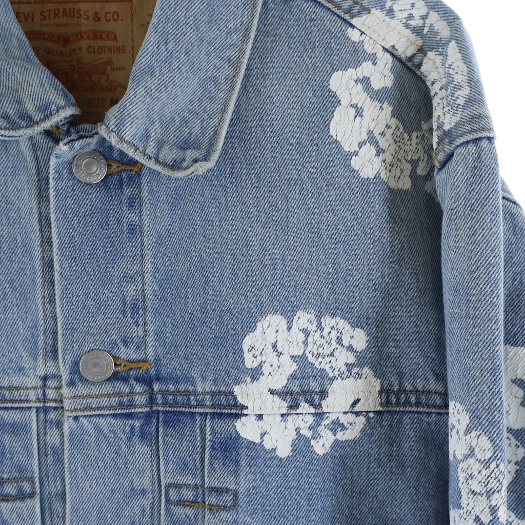 DENIM TEARS(デニムティアーズ) ×Levi's Denim Jacket リーバイス 花柄デニムジャケット インディゴ PC9-A2318-0003