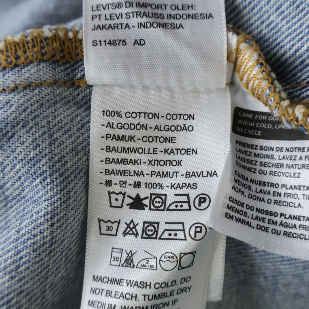 DENIM TEARS(デニムティアーズ) ×Levi's Denim Jacket リーバイス 花柄デニムジャケット インディゴ PC9-A2318-0003