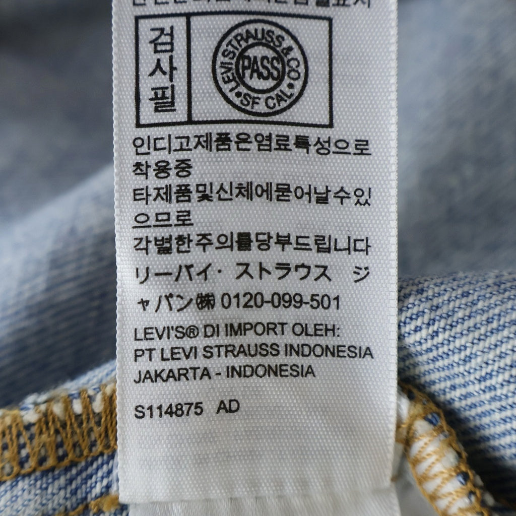 DENIM TEARS(デニムティアーズ) ×Levi's Denim Jacket リーバイス 花柄デニムジャケット インディゴ PC9-A2318-0003