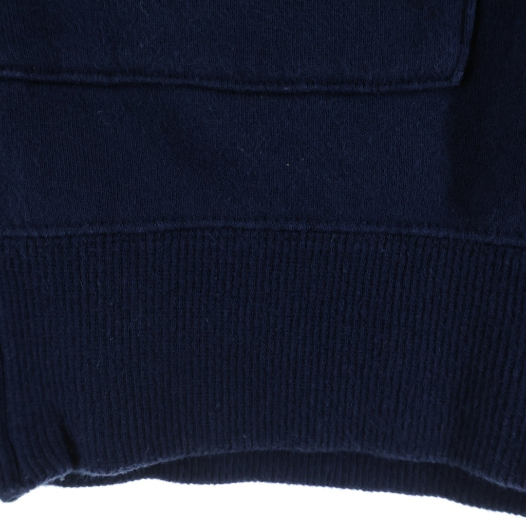 F.C.R.B./F.C.Real Bristol/FCRB(エフシーアールビー/エフシーレアルブリストル) 17AW Big Logo Zip Up Hoodie バックロゴ ジップアップスウェットパーカー フーディー ネイビー FCRB-178061