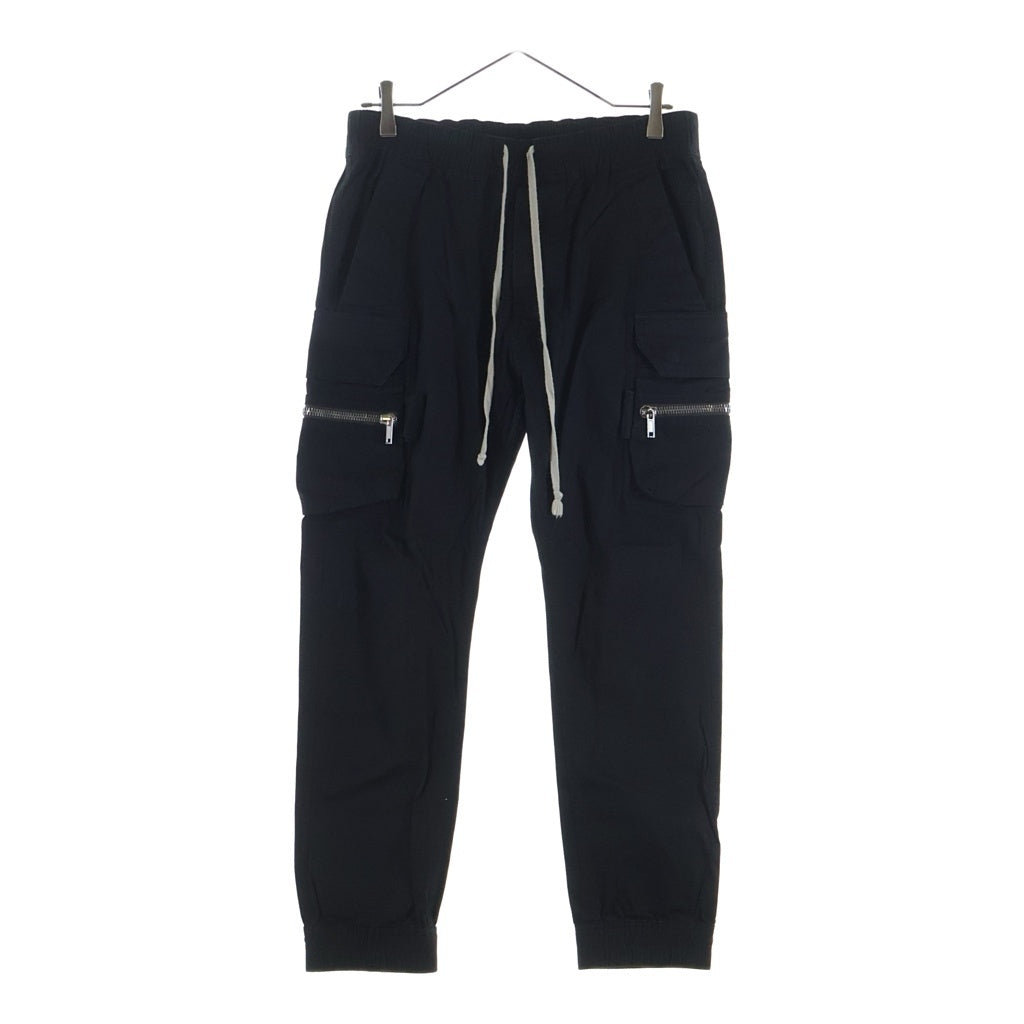 Rick Owens(リックオウエンス) 21SS Mastodon Cargo Jog Pants マストドン カーゴパンツ ブラック RU21S6396-TE