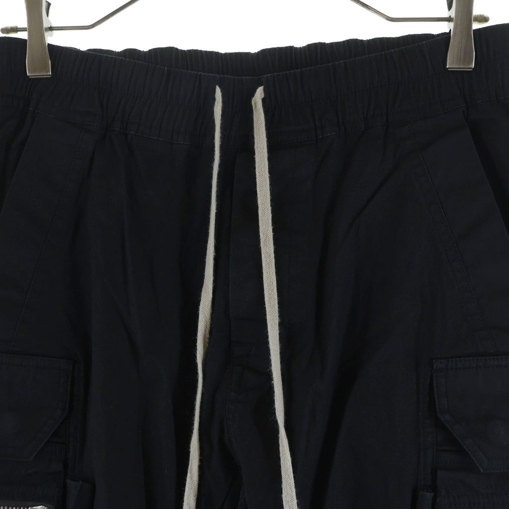 Rick Owens(リックオウエンス) 21SS Mastodon Cargo Jog Pants マストドン カーゴパンツ ブラック RU21S6396-TE