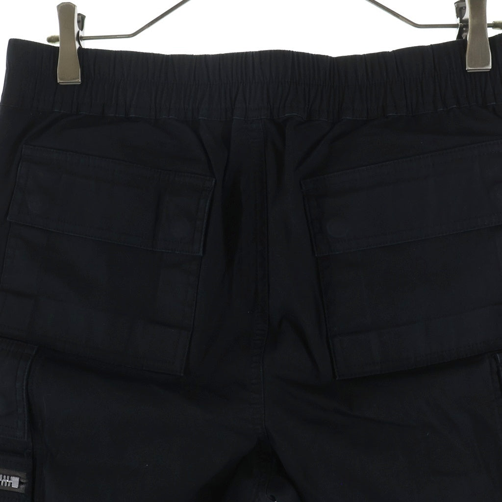 Rick Owens(リックオウエンス) 21SS Mastodon Cargo Jog Pants マストドン カーゴパンツ ブラック RU21S6396-TE