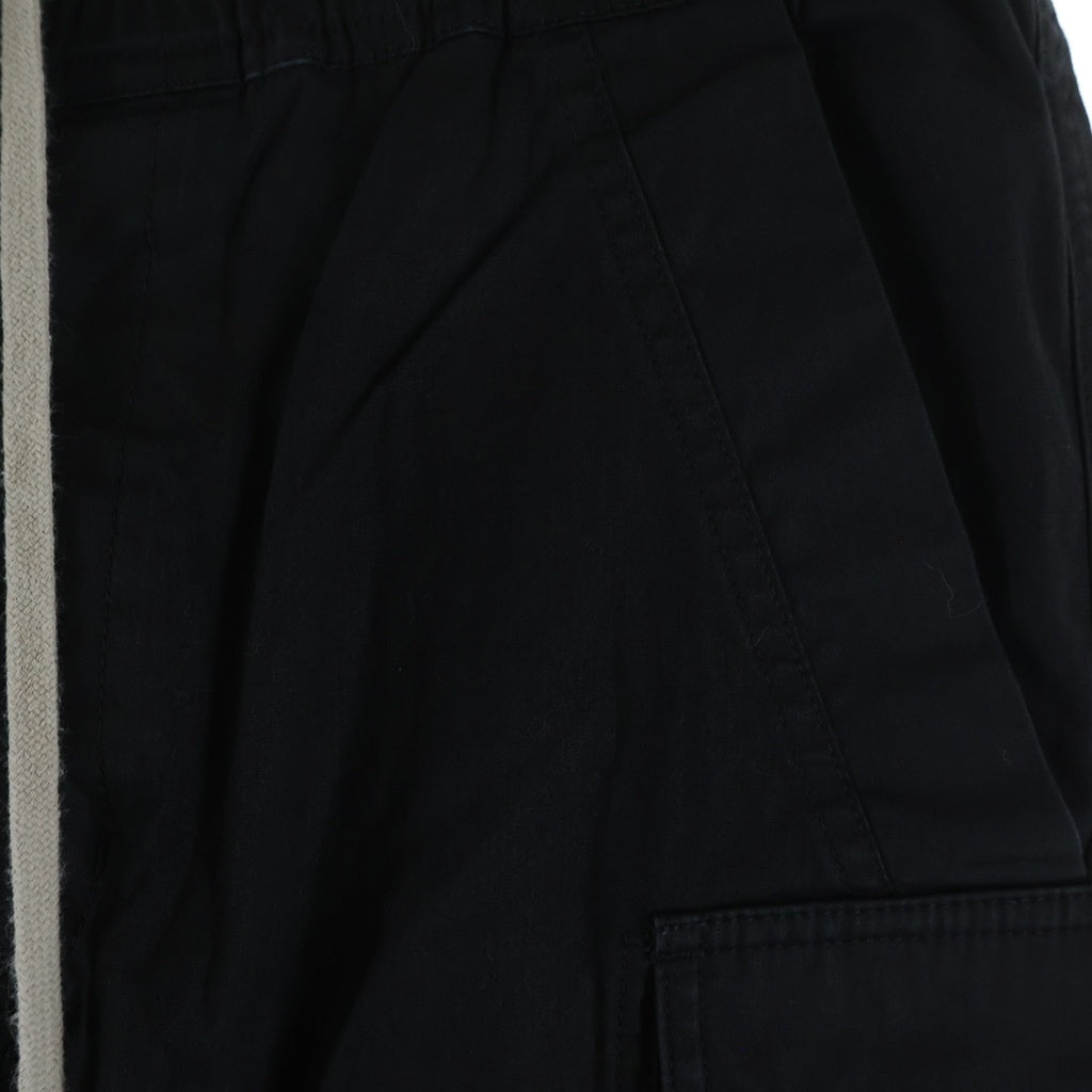 Rick Owens(リックオウエンス) 21SS Mastodon Cargo Jog Pants マストドン カーゴパンツ ブラック RU21S6396-TE