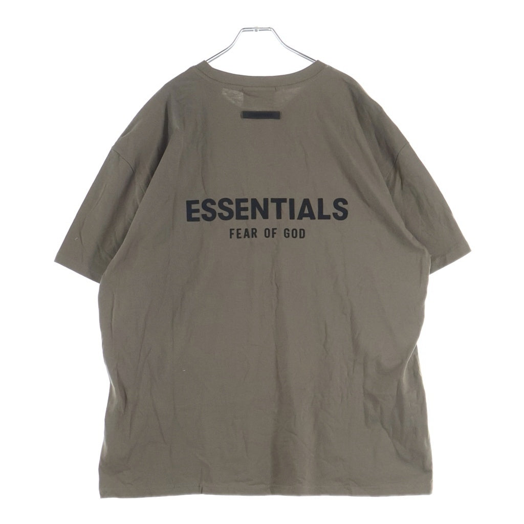 FEAR OF GOD ESSENTIALS(フィアオブゴッド エッセンシャルズ) S/S T-SHIRT バックラバーロゴ 半袖Tシャツ ベージュ