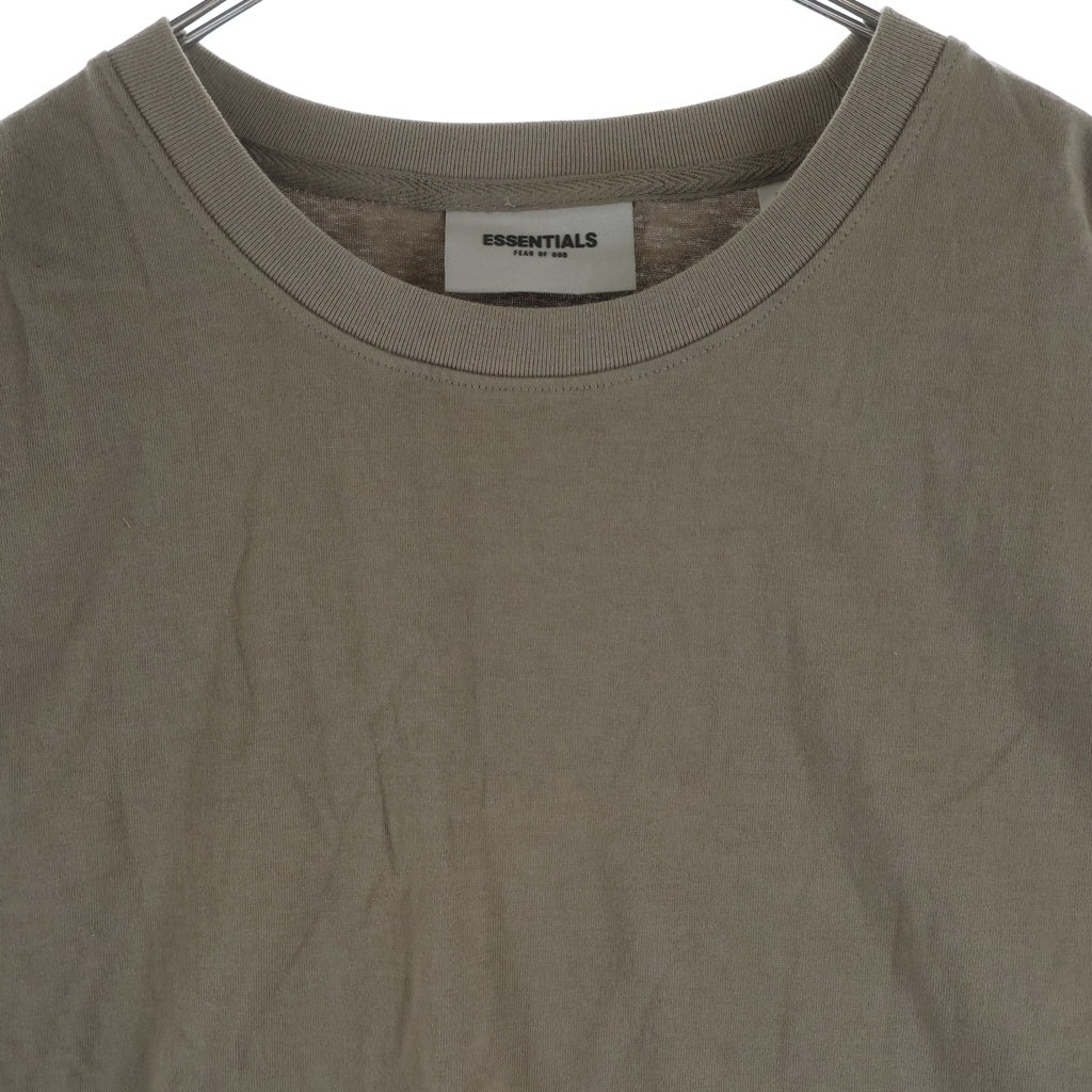 FEAR OF GOD ESSENTIALS(フィアオブゴッド エッセンシャルズ) S/S T-SHIRT バックラバーロゴ 半袖Tシャツ ベージュ