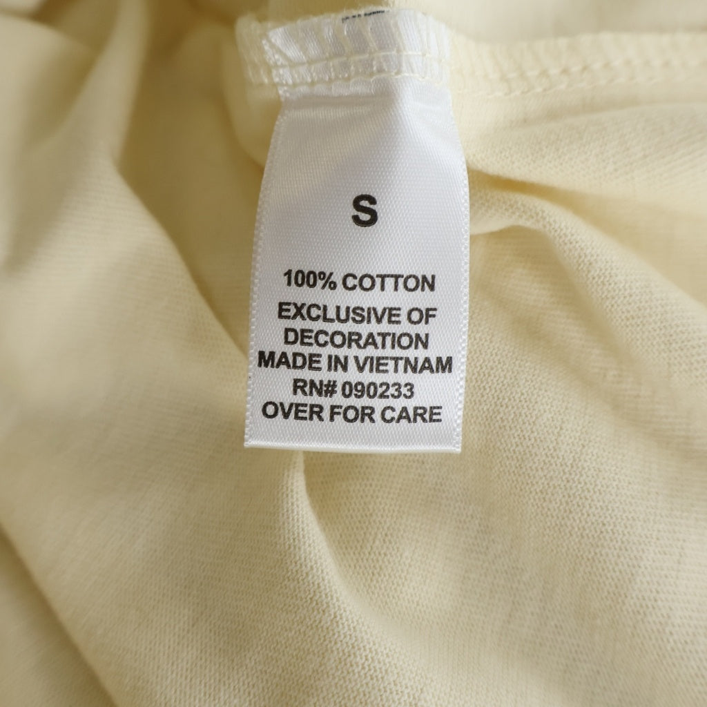 FEAR OF GOD ESSENTIALS(フィアオブゴッド エッセンシャルズ) S/S T-SHIRT バックラバーロゴ 半袖Tシャツ アイボリー