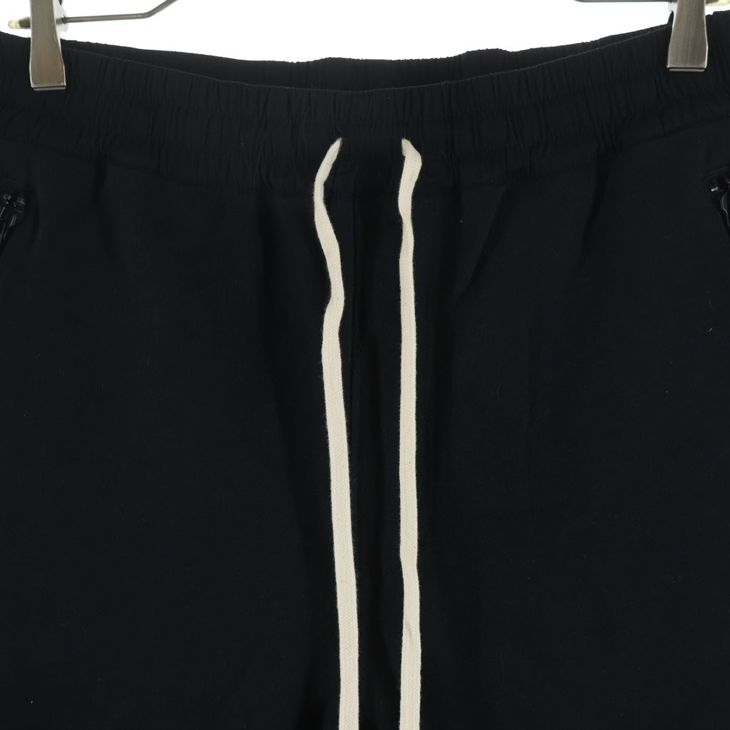 FEAR OF GOD(フィアオブゴッド) SWEAT PANTS 裾ジップ ドローストリング スウェットパンツ ブラック