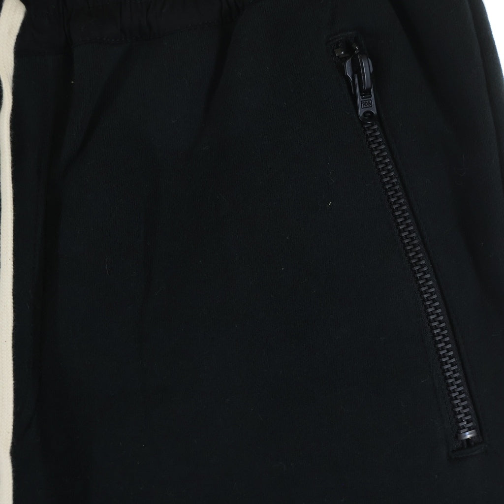 FEAR OF GOD(フィアオブゴッド) SWEAT PANTS 裾ジップ ドローストリング スウェットパンツ ブラック