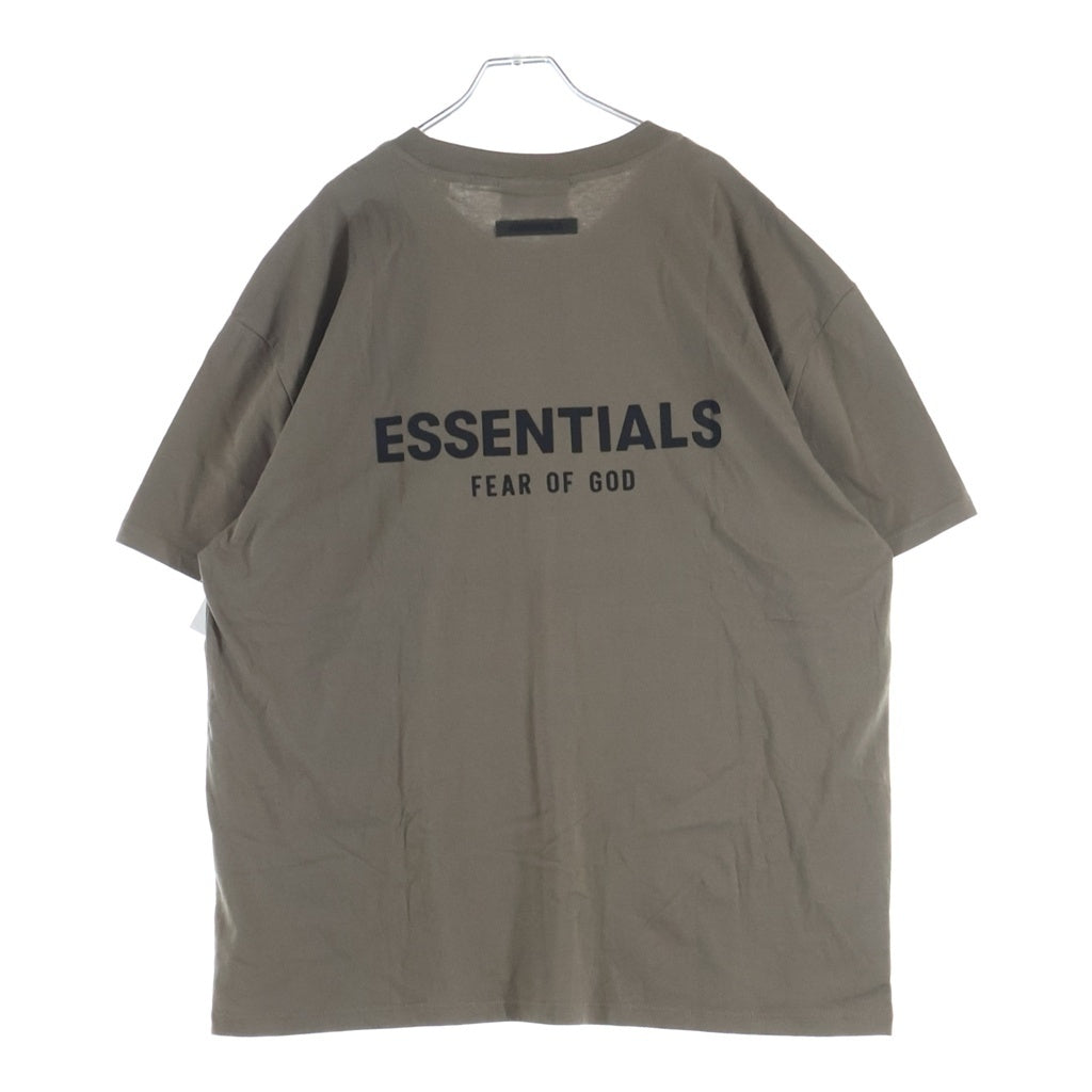 FEAR OF GOD ESSENTIALS(フィアオブゴッド エッセンシャルズ) S/S T-SHIRT バックラバーロゴ 半袖Tシャツ ベージュ