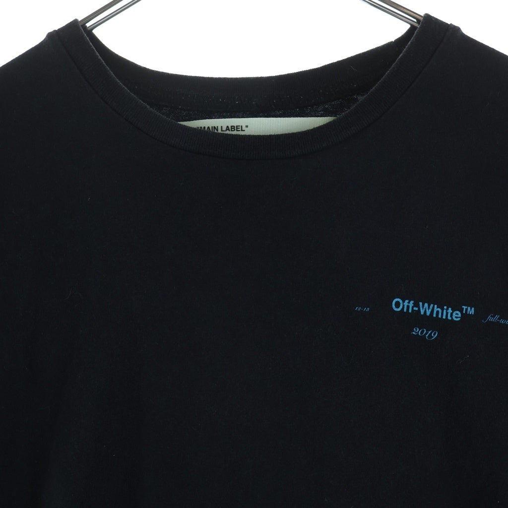 OFF-WHITE(オフホワイト) 18AW Collar Arrow T-Shirt 半袖Tシャツ ブラック OMAA038F18185005