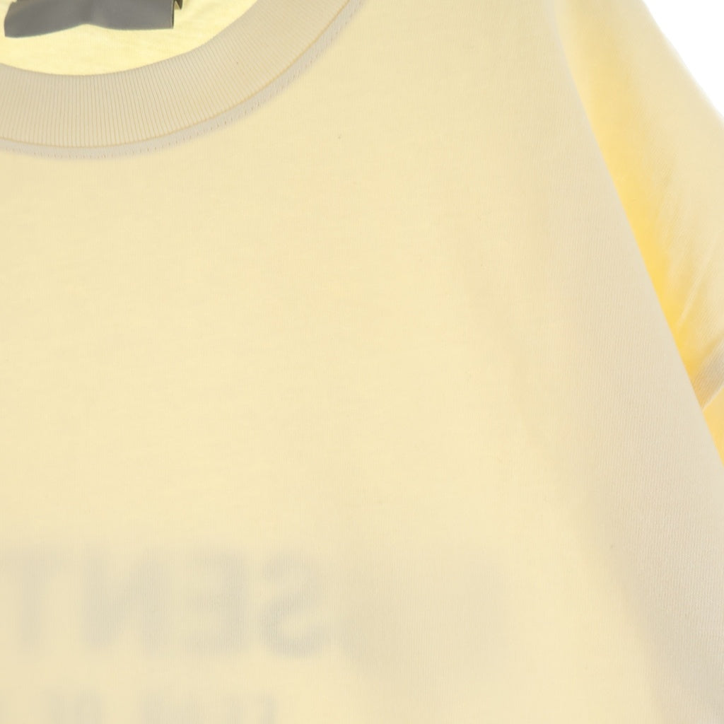 FEAR OF GOD ESSENTIALS(フィアオブゴッド エッセンシャルズ) S/S T-SHIRT バックラバーロゴ 半袖Tシャツ アイボリー
