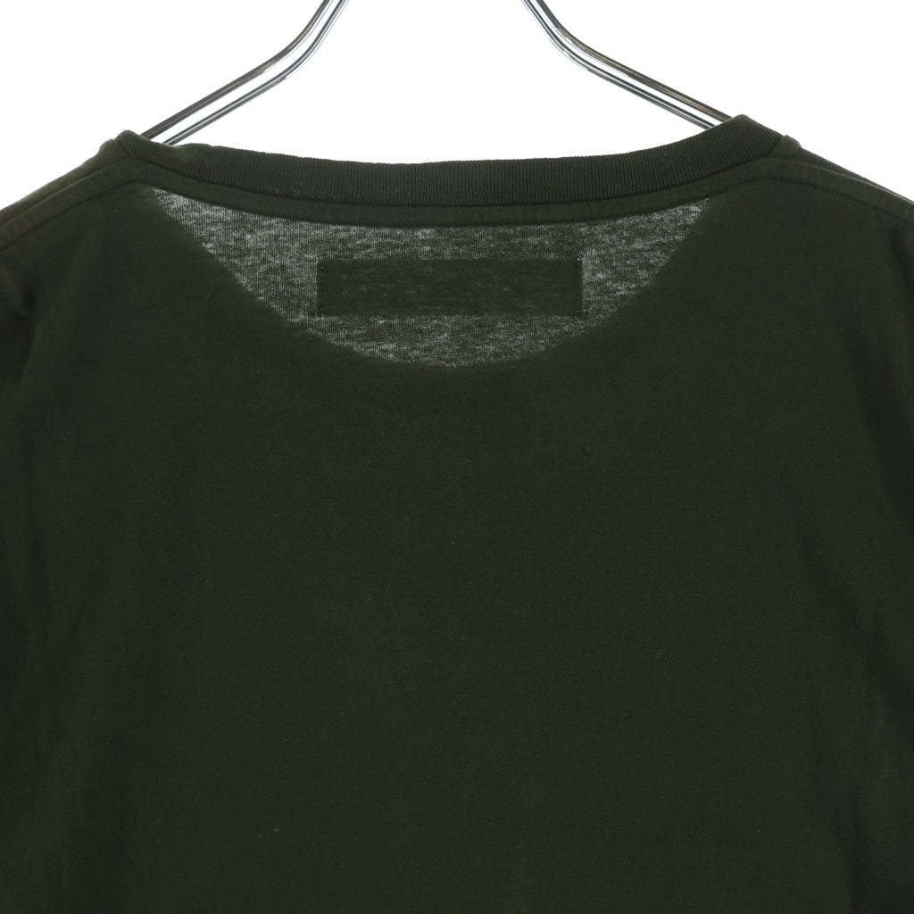 OFF-WHITE(オフホワイト) 21SS Vintage Paint T-Shirt 半袖Tシャツ カーキ OMAA027S21JER002