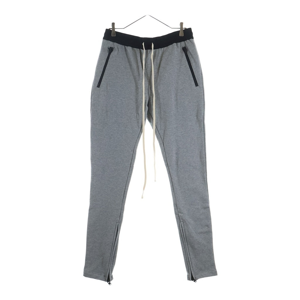 FEAR OF GOD(フィアオブゴッド) SWEAT PANTS 裾ジップ ドローストリング スウェットパンツ グレー