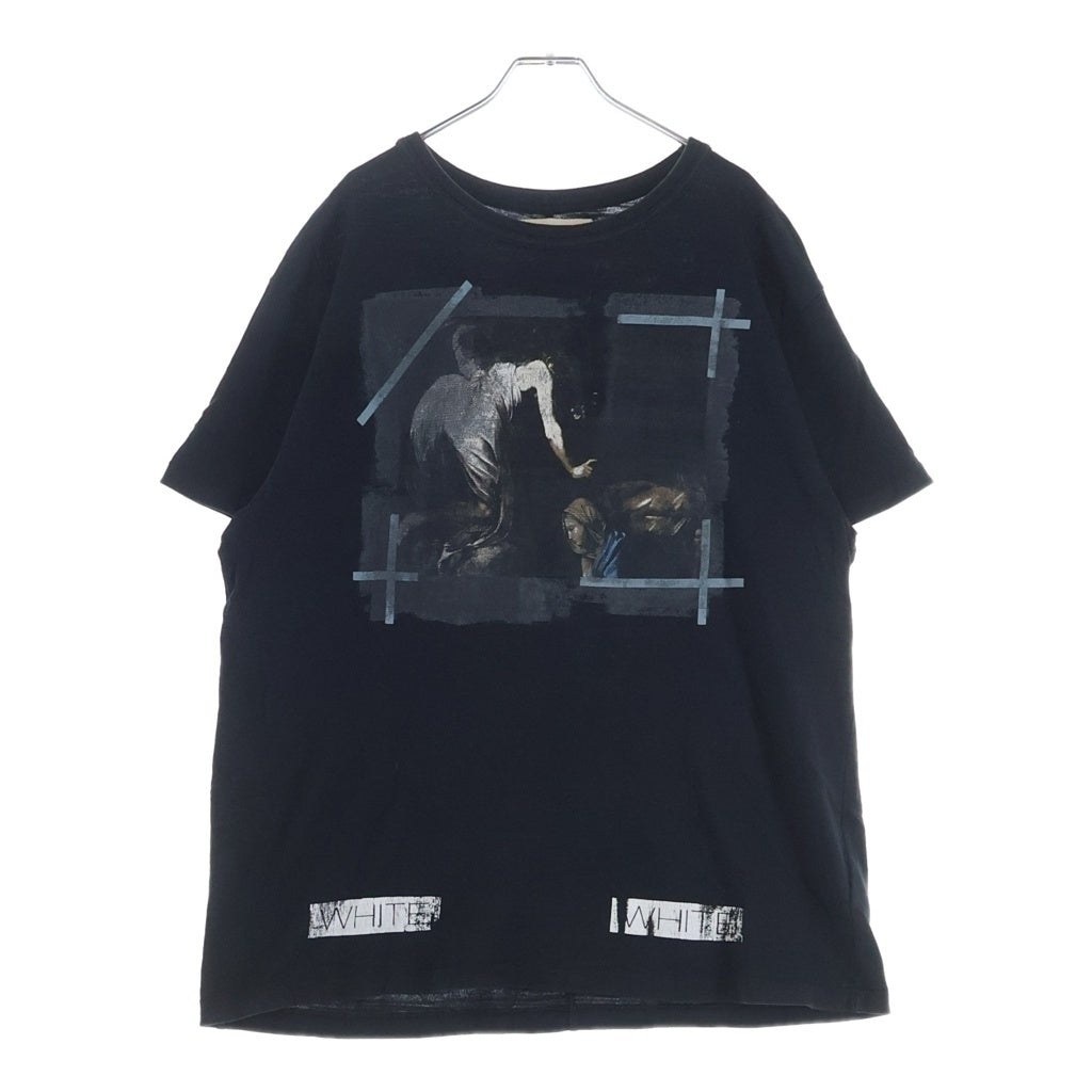 OFF-WHITE(オフホワイト) 16SS Caravaggio T-Shirt カラヴァッジョ 半袖Tシャツ ブラック