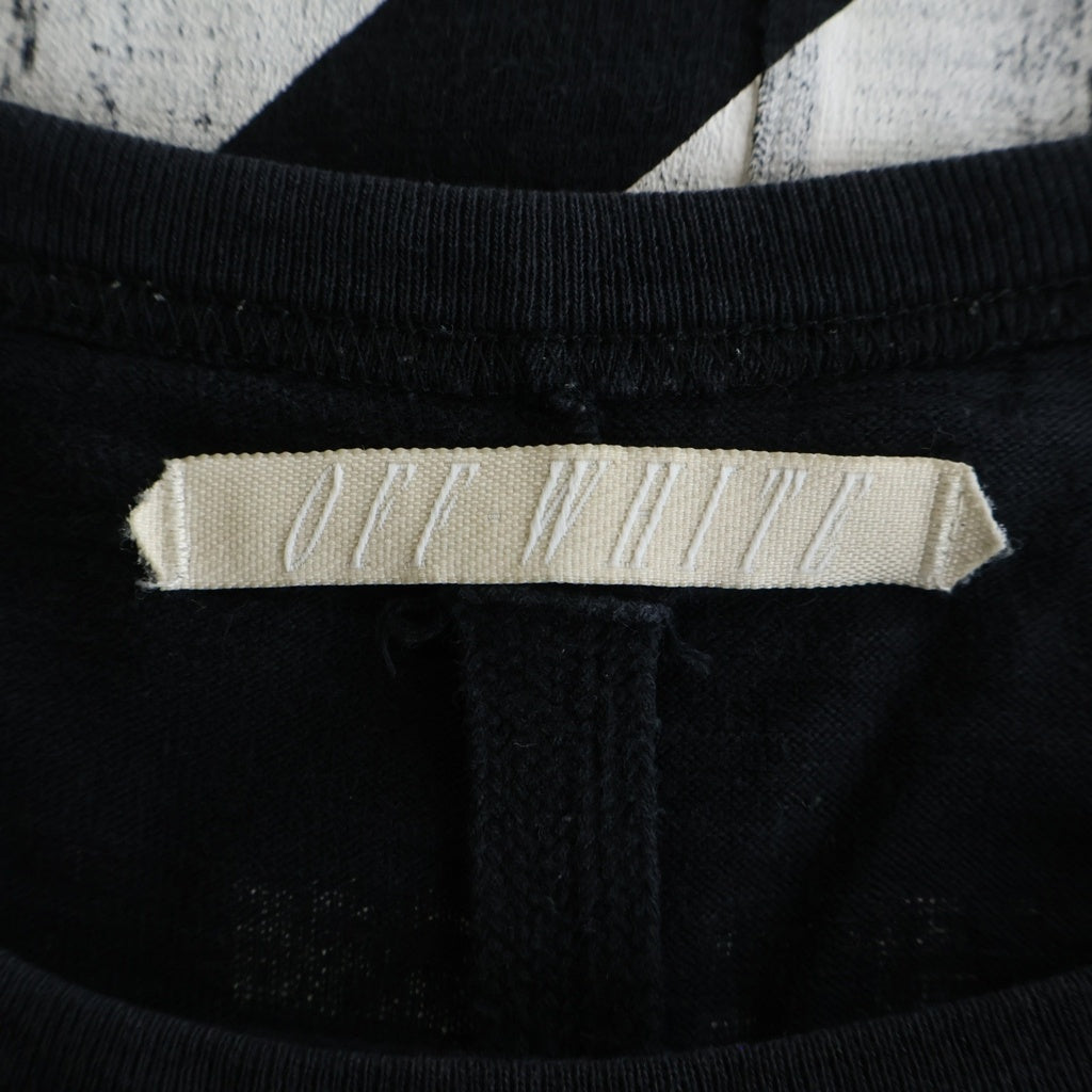 OFF-WHITE(オフホワイト) 16SS Caravaggio T-Shirt カラヴァッジョ 半袖Tシャツ ブラック