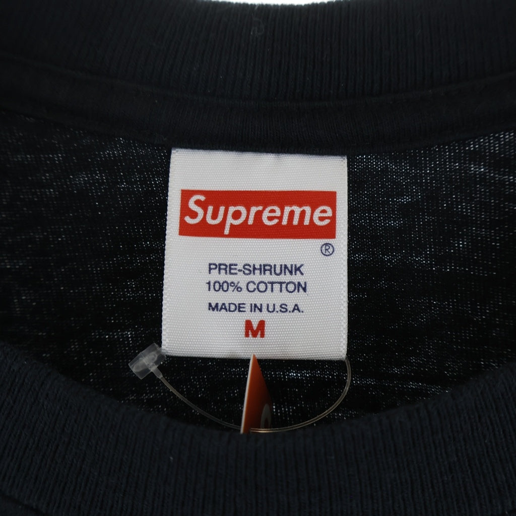 SUPREME(シュプリーム) 24SS Paris Tee パリ 半袖Tシャツ ブラック