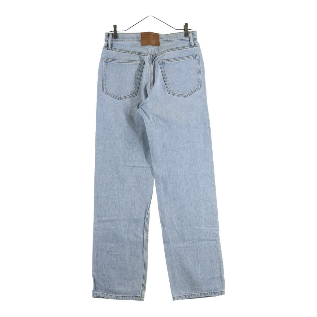 ALEXANDER WANG(アレキサンダーワン) Az Cut Out Logo Jean カットアウトロゴ デニムパンツ ジーンズ インディゴ レディース 4DC1244221