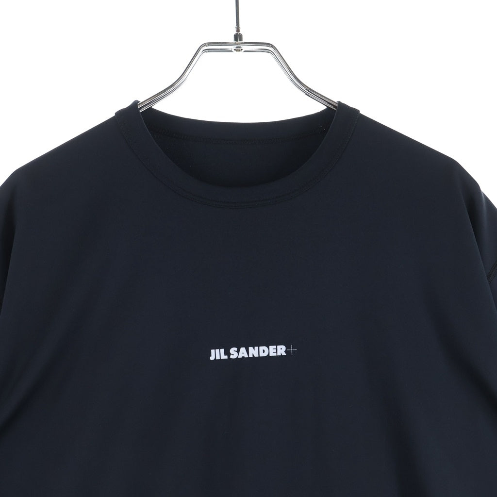 JIL SANDER +(ジルサンダープラス) T-Shirt ロゴプリント 半袖Tシャツ ストレッチシャツ ブラック JPUU783506