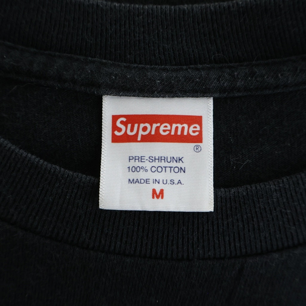 SUPREME(シュプリーム) 21SS Kaws Chalk Box Logo Tee カウズ チョークボックスロゴ 半袖Tシャツ ブラック