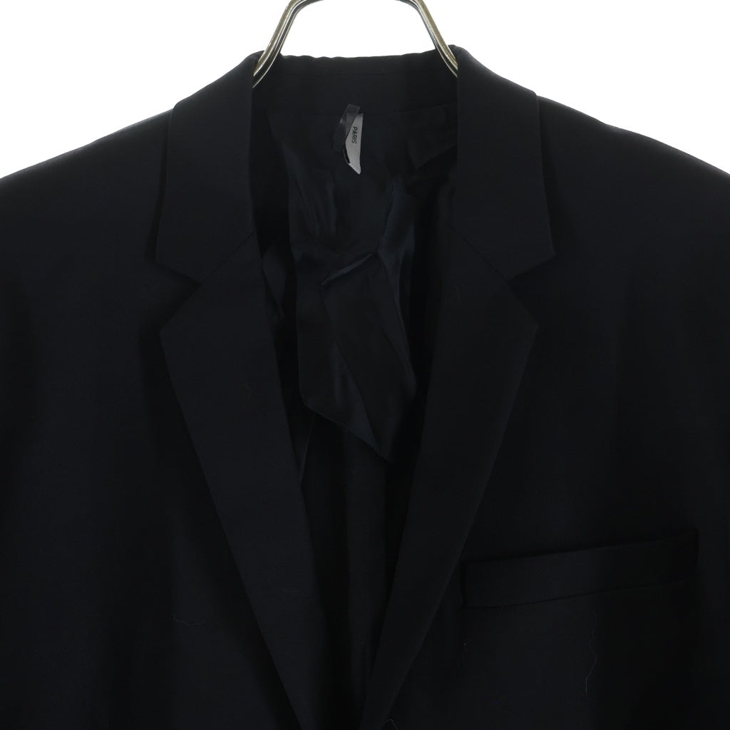Dior HOMME(ディオールオム) Zip Wool Tailored Jacket 2B ウールテーラードジャケット ブラック 433C213D2200