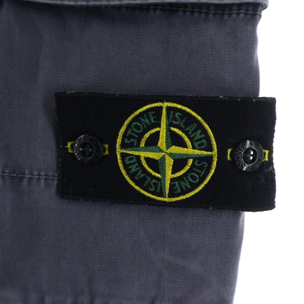 STONE ISLAND(ストーンアイランド) TYPE-SL Cargo Pants ロゴワッペン フェード加工 カーゴパンツ グレー 7715303L1