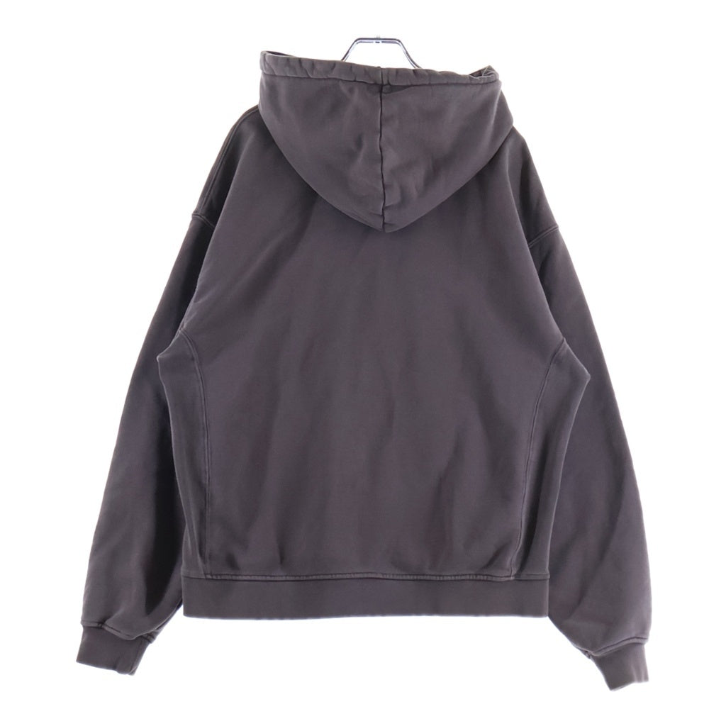 KITH(キス) 20AW Williams III Hoodie KH2559 ウィリアムズ ボックスロゴ刺繍 スウェット プルオーバーパーカー ブラウン