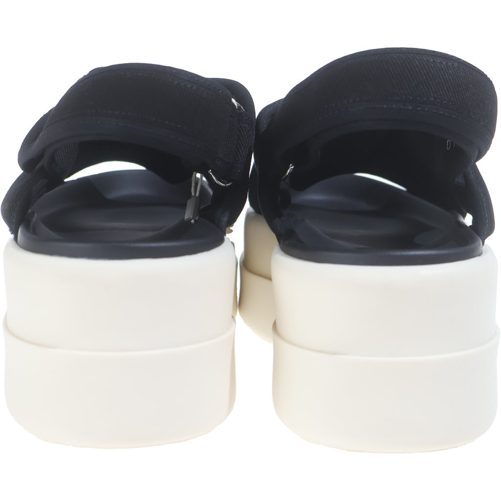 Rick Owens(リックオウエンス) DOUBLE BUMPER SANDAL ダブルバンパー サンダル ローカットシューズ ブラック DS01E3836-DO