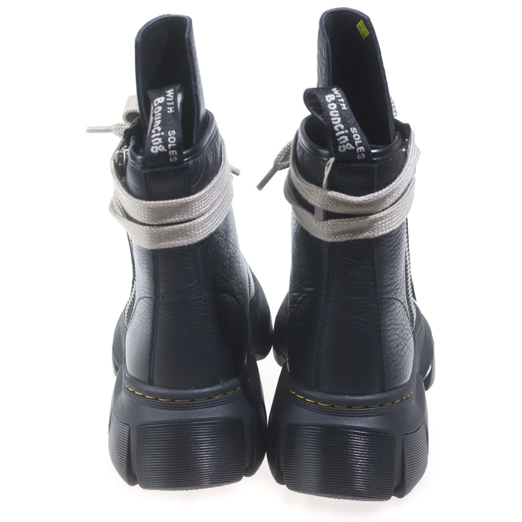 Rick Owens(リックオウエンス) ×Dr.Martens 1460 DMXL JUMBO LACE BOOT ドクターマーチン ジャンボレース ハイカットレザーブーツ ブラック 31755001