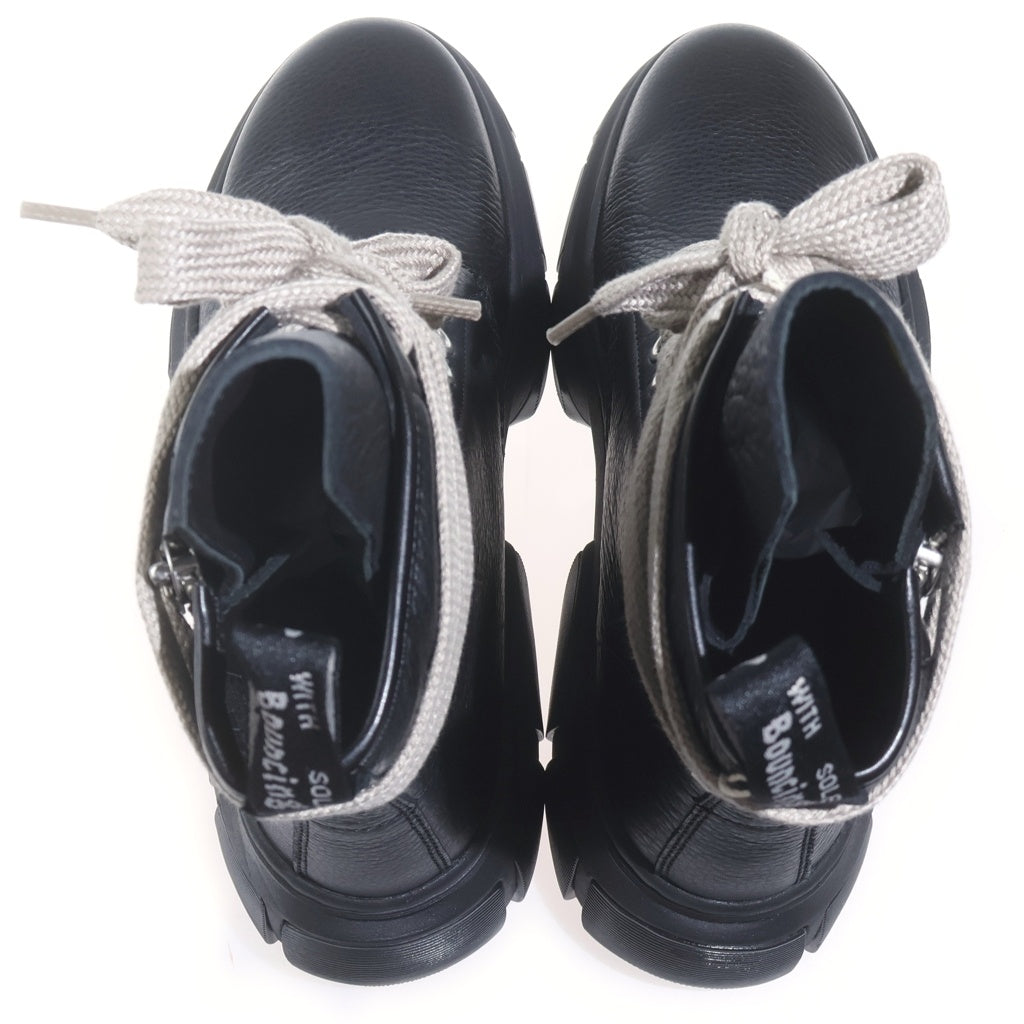Rick Owens(リックオウエンス) ×Dr.Martens 1460 DMXL JUMBO LACE BOOT ドクターマーチン ジャンボレース ハイカットレザーブーツ ブラック 31755001