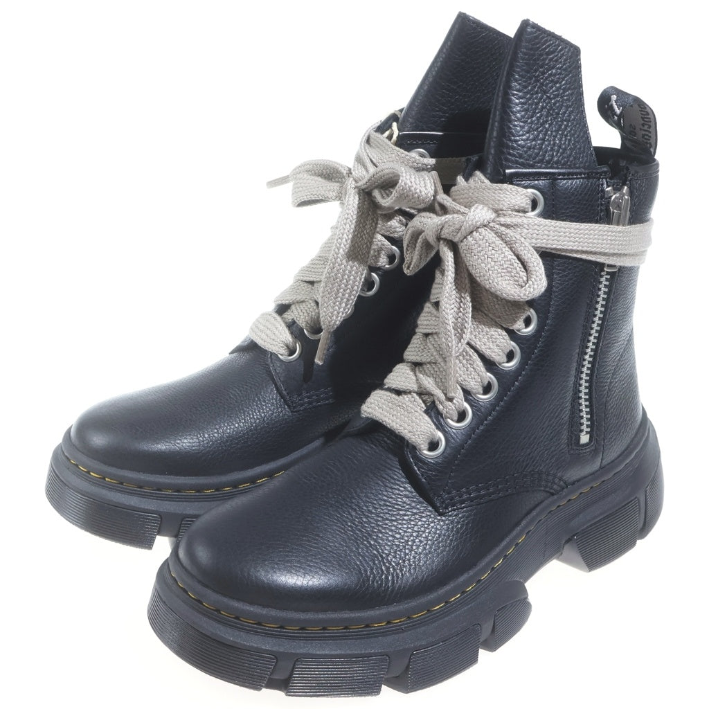 Rick Owens(リックオウエンス) ×Dr.Martens 1460 DMXL JUMBO LACE BOOT ドクターマーチン ジャンボレース ハイカットレザーブーツ ブラック 31755001