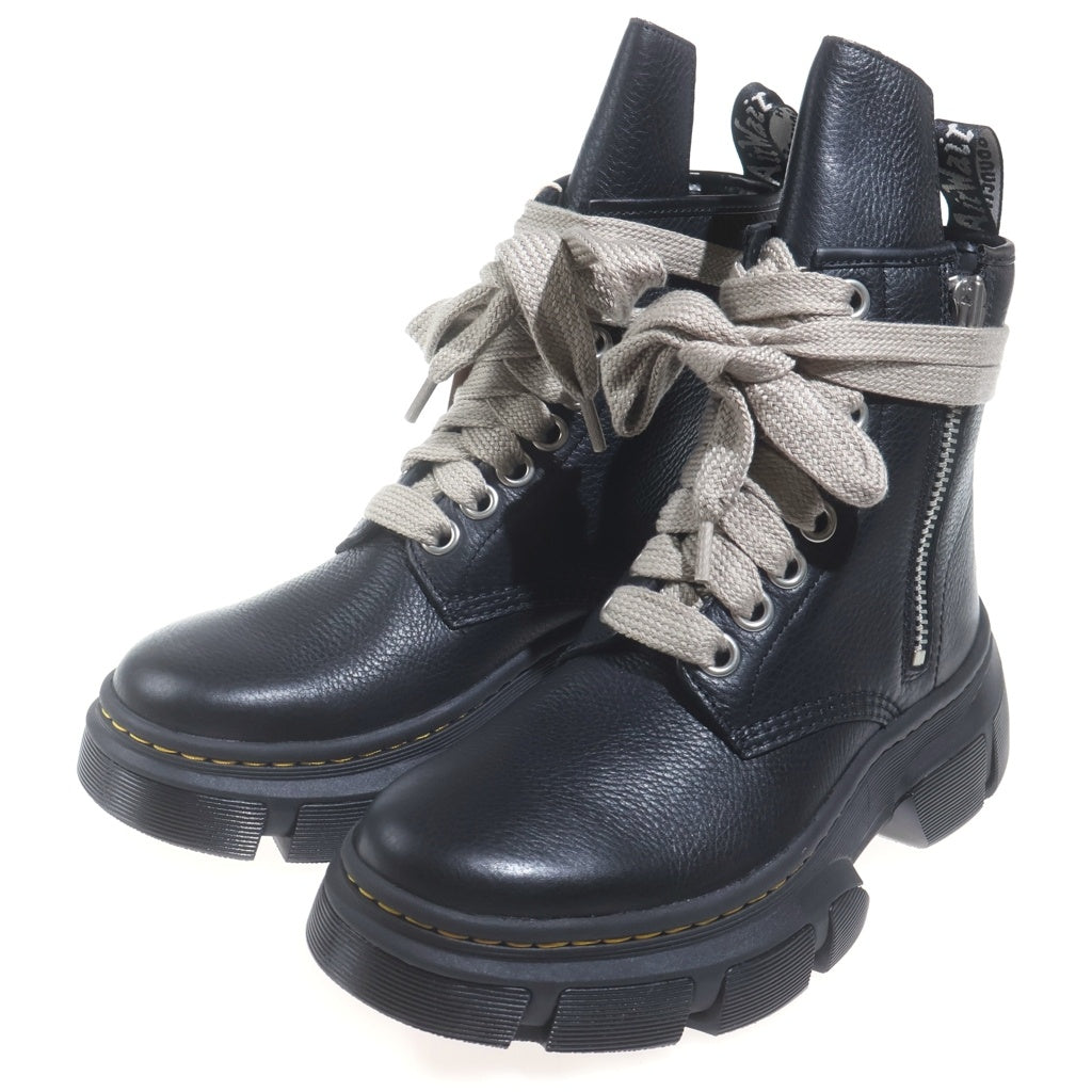 Rick Owens(リックオウエンス) ×Dr.Martens 1460 DMXL JUMBO LACE BOOT ドクターマーチン ジャンボレース ハイカットレザーブーツ ブラック 31755001