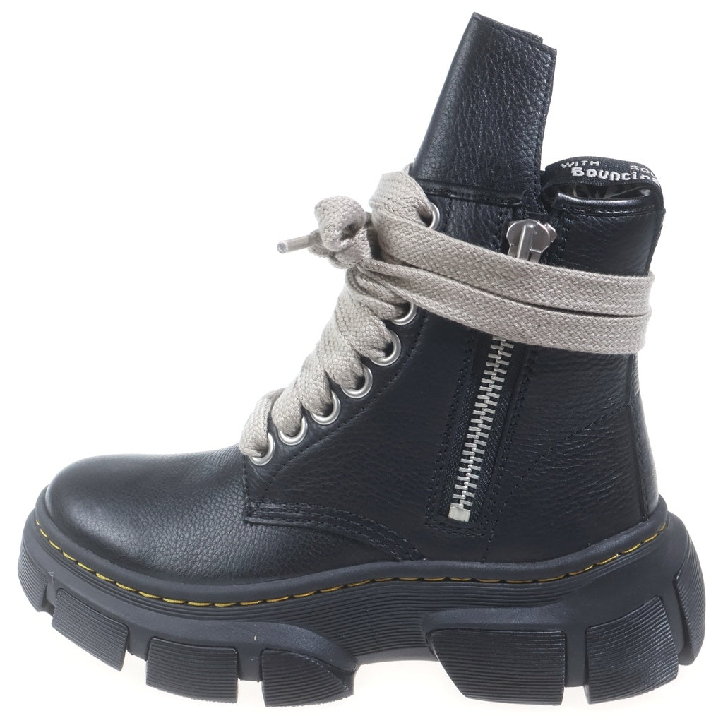 Rick Owens(リックオウエンス) ×Dr.Martens 1460 DMXL JUMBO LACE BOOT ドクターマーチン ジャンボレース ハイカットレザーブーツ ブラック 31755001