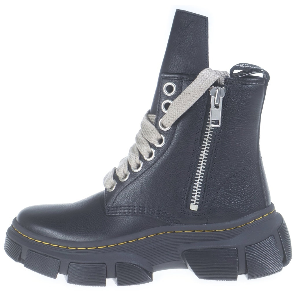 Rick Owens(リックオウエンス) ×Dr.Martens 1460 DMXL JUMBO LACE BOOT ドクターマーチン ジャンボレース ハイカットレザーブーツ ブラック 31755001