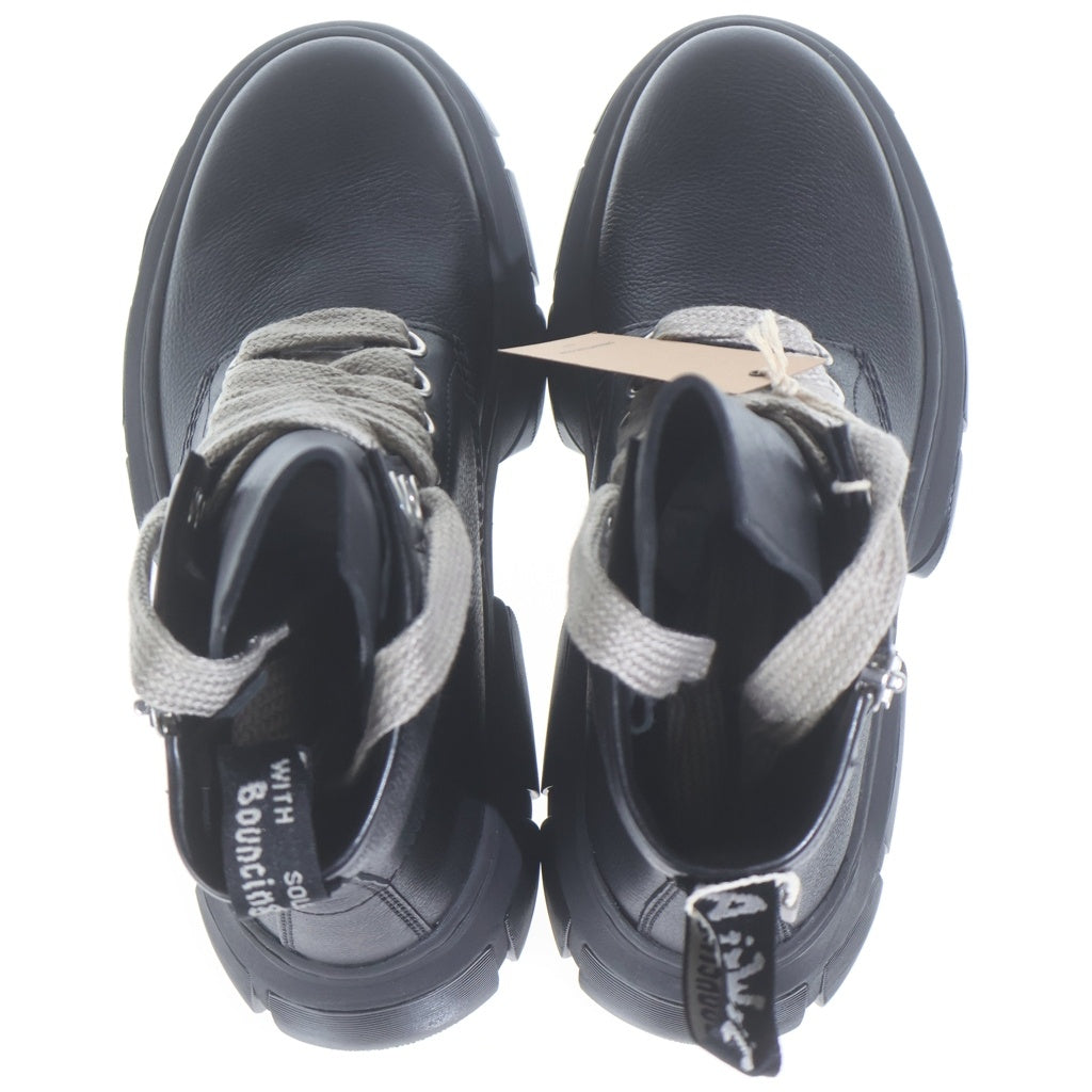 Rick Owens(リックオウエンス) ×Dr.Martens 1460 DMXL JUMBO LACE BOOT ドクターマーチン ジャンボレース ハイカットレザーブーツ ブラック 31755001
