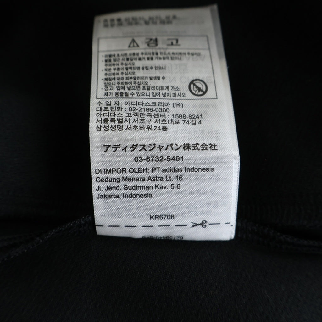 everyone(エブリワン) ×adidas JERSEY アディダス 半袖ポロシャツ ブラック KR6708