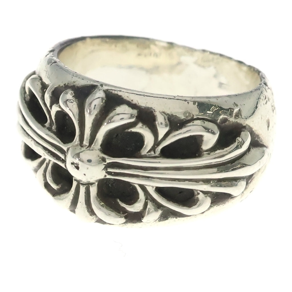 CHROME HEARTS(クロムハーツ) FLRL CRS フローラルクロス リング シルバー BCA346 レディース