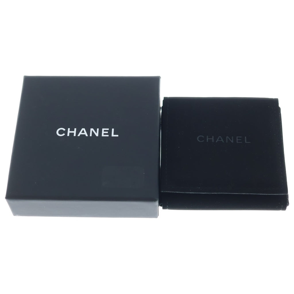 CHANEL(シャネル) Coco Brooch ココマーク レザーブローチ ブラック/ゴールド レディース